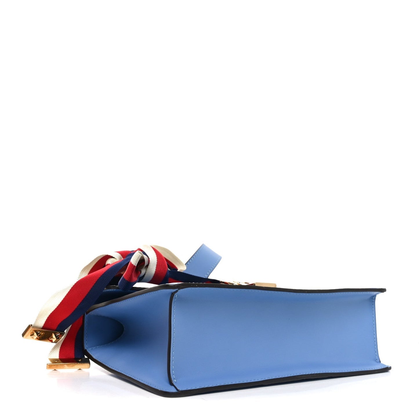Calfskin Small Sylvie Shoulder Bag Clear Sky Blue