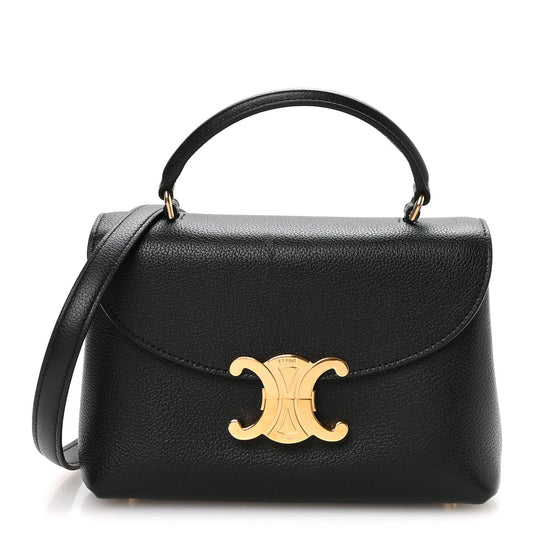 Smooth Satinated Calfskin Teen Nino Black