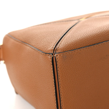 Calfskin Small Puzzle Bag Tan