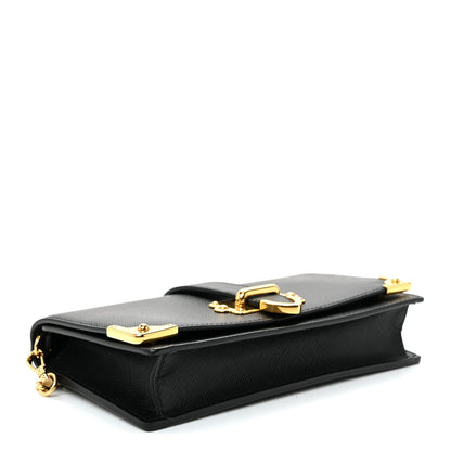 Saffiano Cahier Mini Bag Black