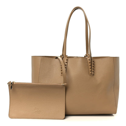 Grained Calfskin Small Cabata Soft Tote Lionne
