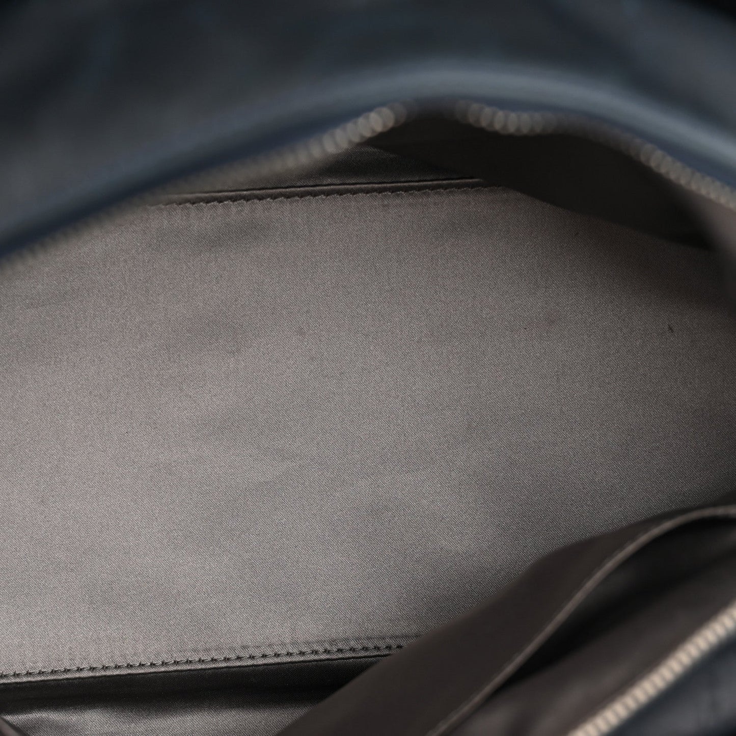 Crinkled Calfskin Grand Timeless Shopping Tote GTT Dark Blue