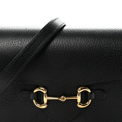 Calfskin Horsebit 1955 Shoulder Bag Black