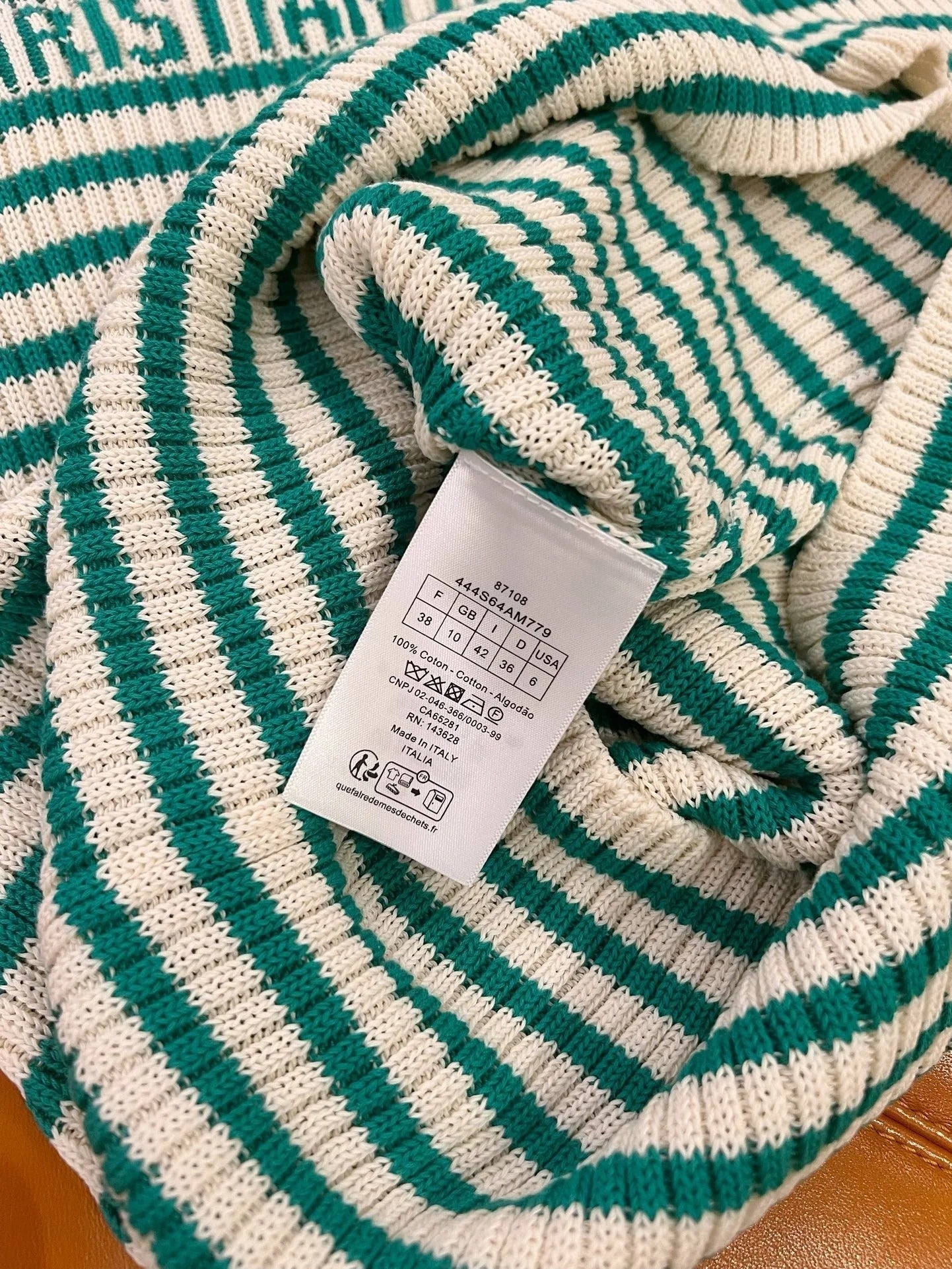 DIOR 25S KNIT TOP STYLE 386