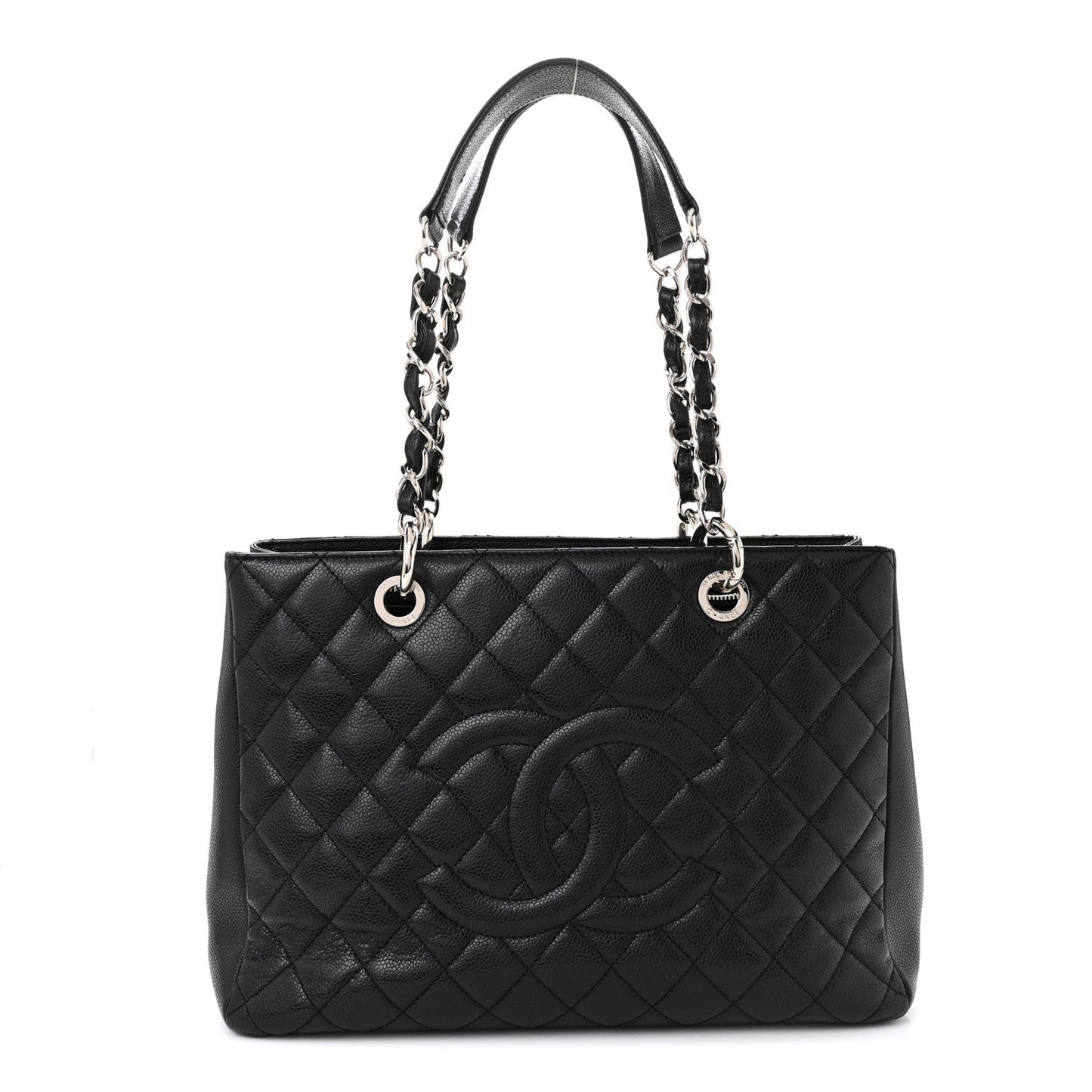 Caviar Quilted Grand Shopping Tote GST