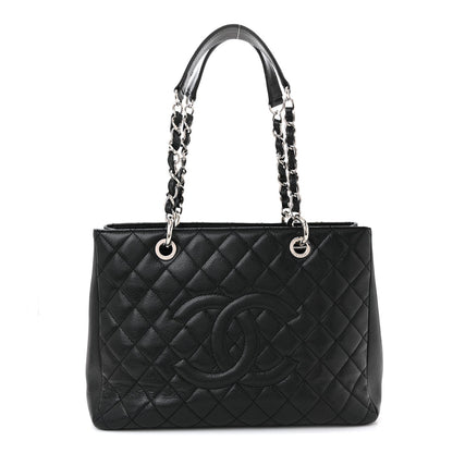 Caviar Quilted Grand Shopping Tote GST