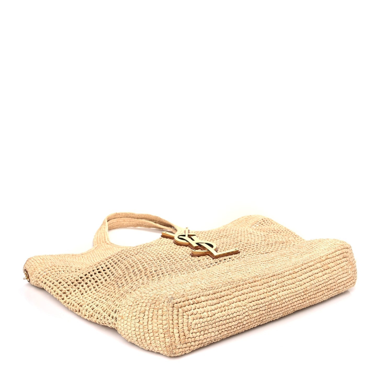 Raffia Icare Shopping Tote Natural