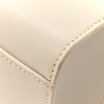 Smooth Calfskin Manhattan Shoulder Bag Crema Soft