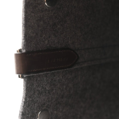 Felt Sac De Pansage Groom Bag Acier