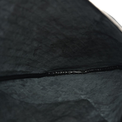 Calfskin Intrecciato Virgule Black