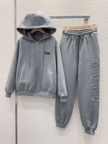 Miu Miu 25 Fall And Winter Clothing Set Cotton 302572