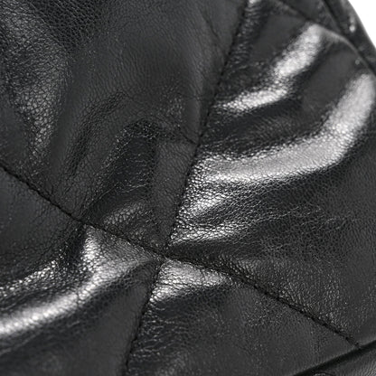 Goatskin Quilted Medium Chanel 19 Flap Black