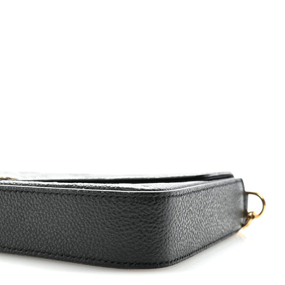 Empreinte Pochette Felicie Chain Wallet Black