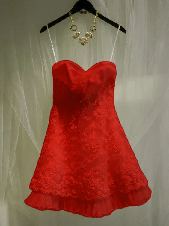 Sleeveless A Line Homecoming Dress Party Gowns
