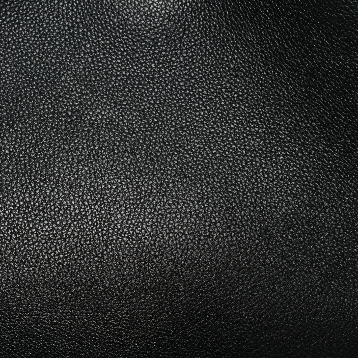 Soft Grained Calfskin Maxi B Hobo Black