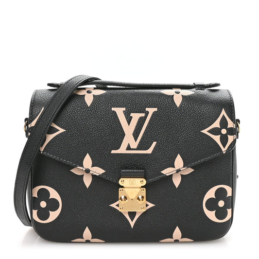 Empreinte Monogram Giant Pochette Metis Black Beige