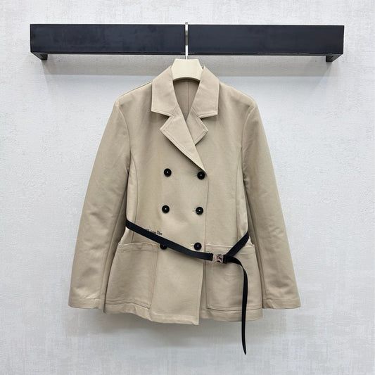 CD 26s Trench Coat Natural Beige Cotton 349777