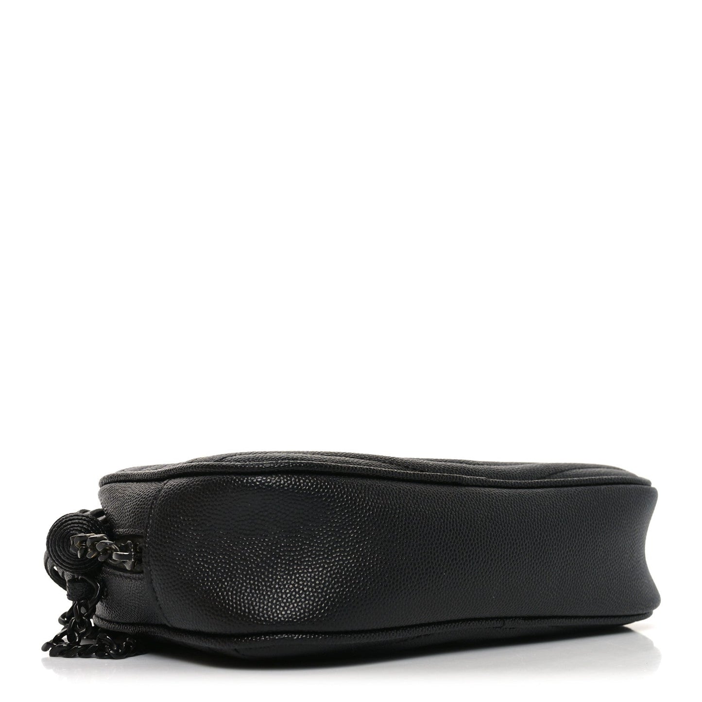 Grain De Poudre Matelasse Monochrome Monogram Mini Lou Camera Bag Black