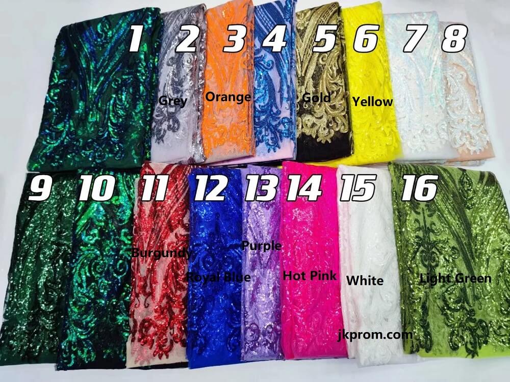 Royal Blue Mermaid Long Prom Dresses with Sleeves,Formal Dress with Sequins