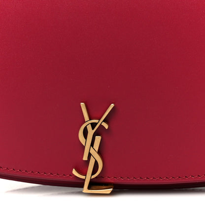 Box Calfskin Mini Voltaire Shoulder Bag Burgundy