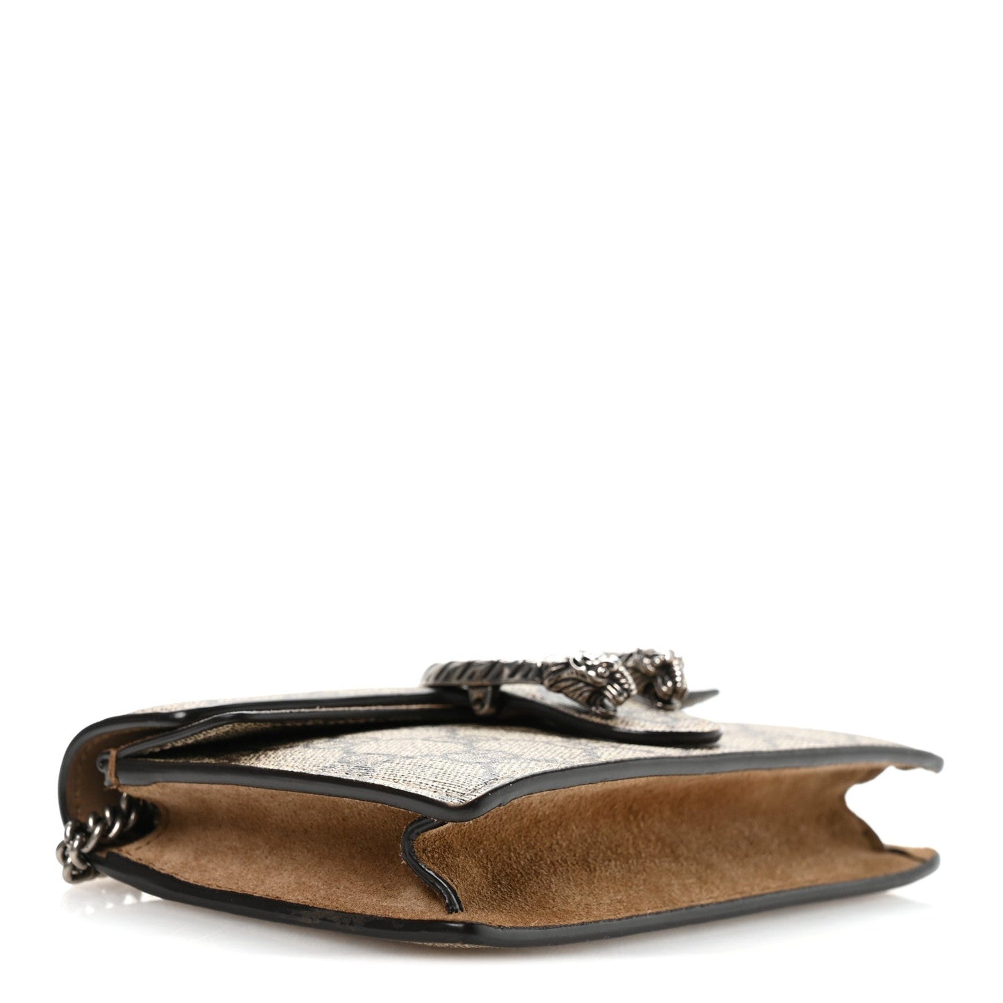 GG Supreme Monogram Super Mini Dionysus Shoulder Bag Taupe