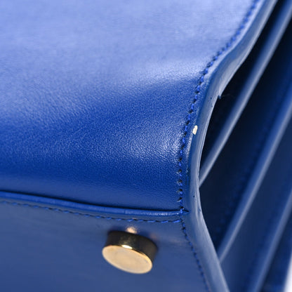 Calfskin Nano Sac De Jour Royal Blue