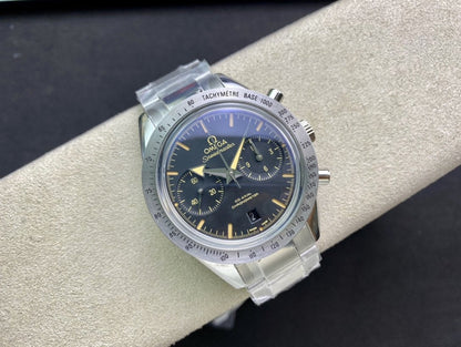 SPEED MASTER 57 BROAD ARROW STEEL BLACK DIAL