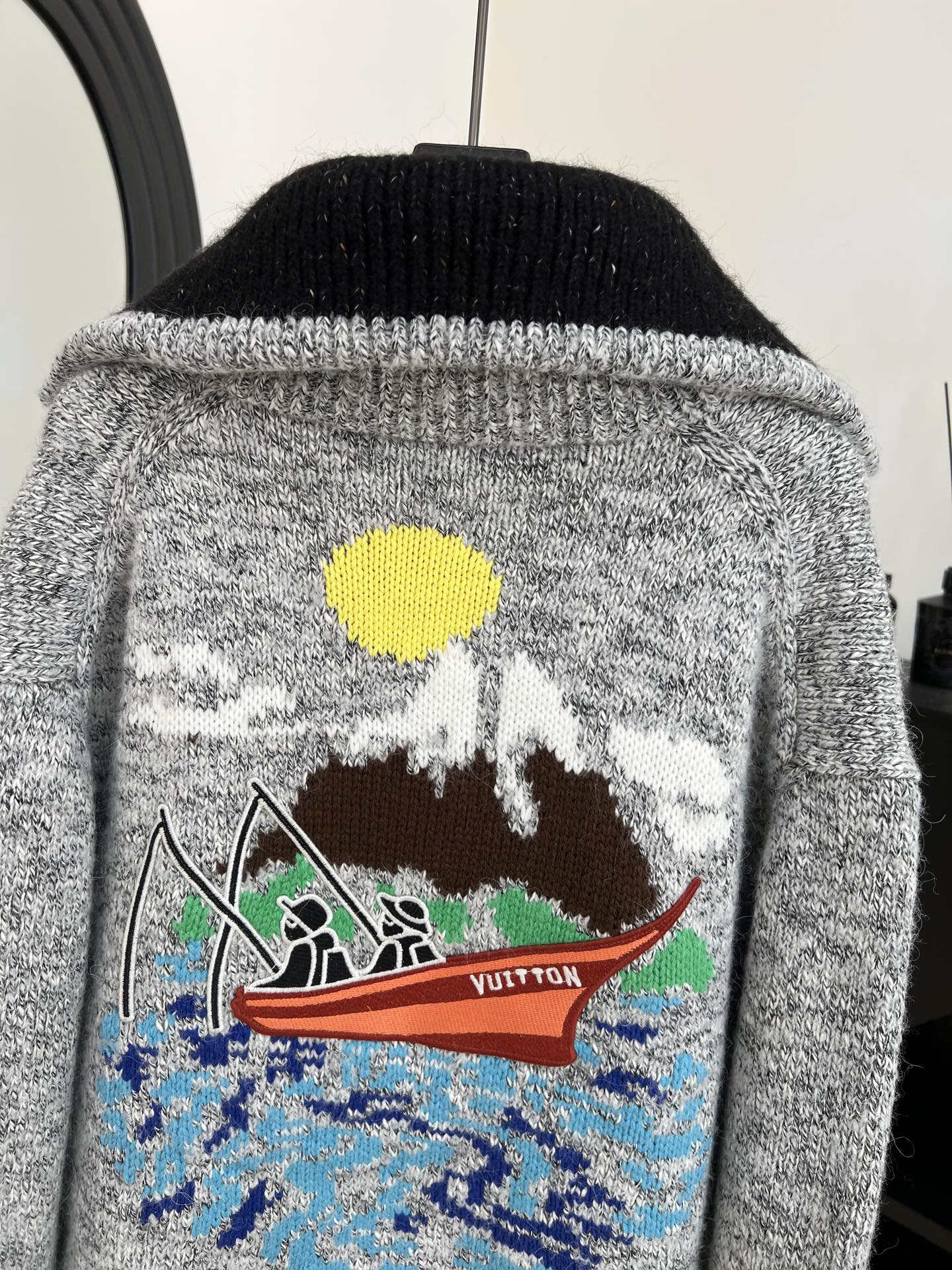 LV x Nigo Collaboration Knit Cardigan 799787