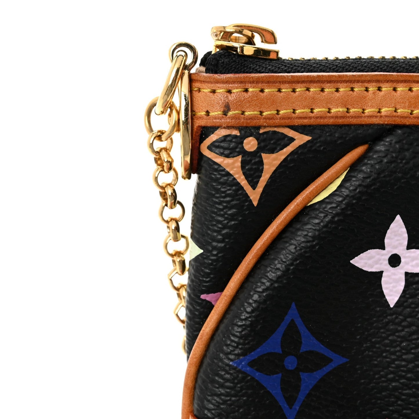 Monogram Multicolor Pochette Milla MM Black