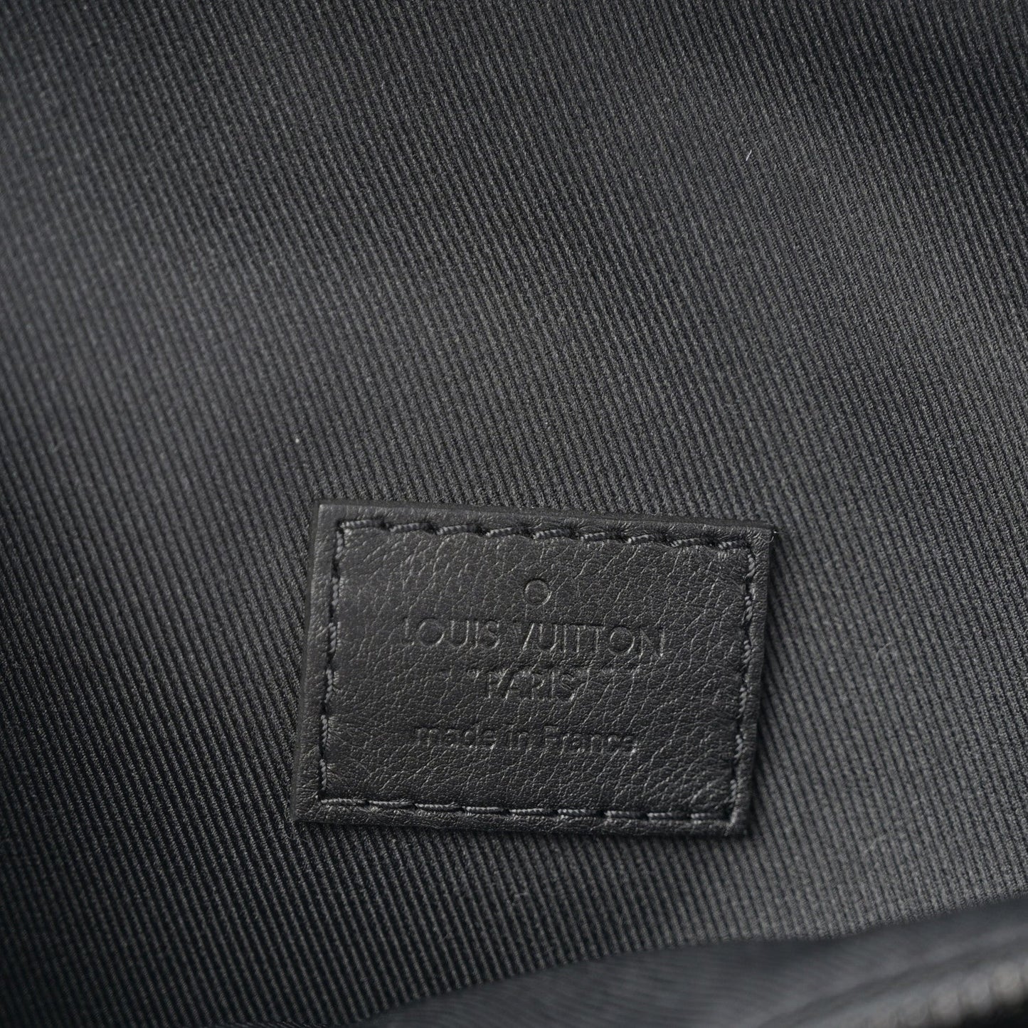 Calfskin Monogram Shadow Discovery Bumbag Black
