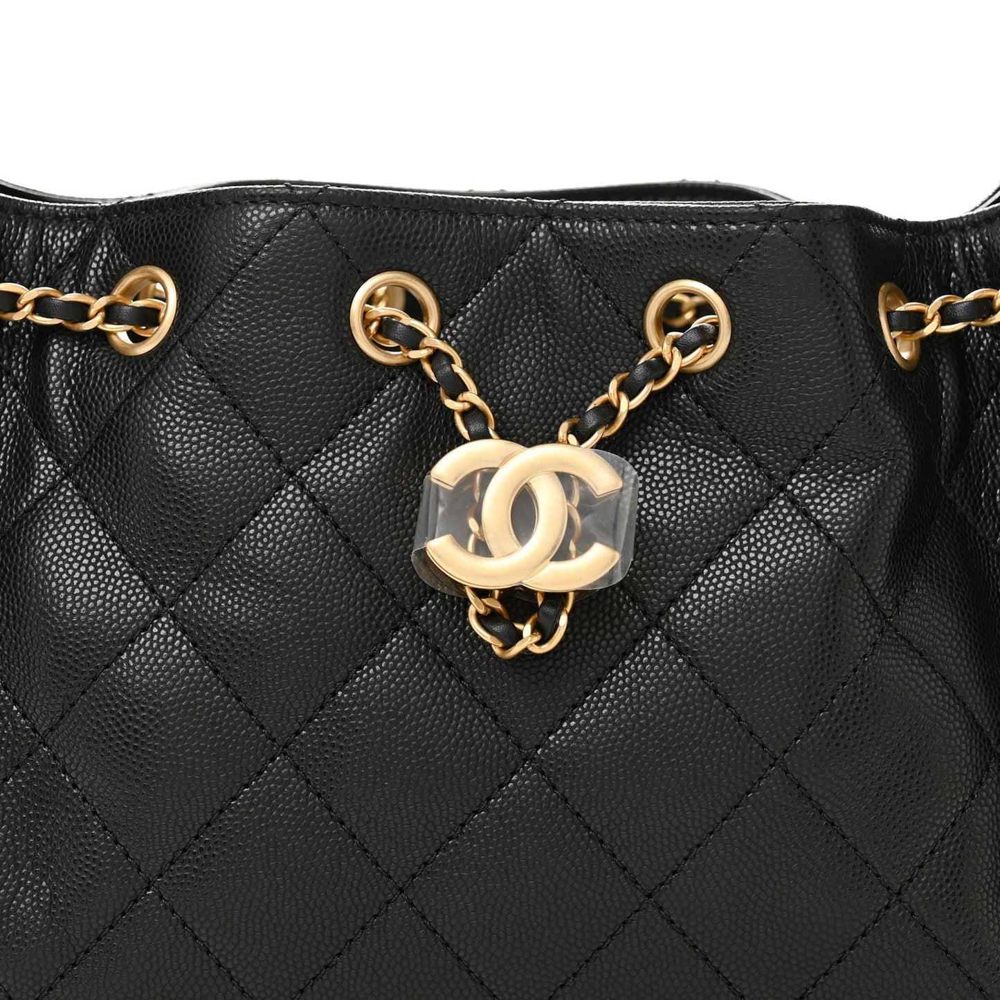 Caviar Quilted Mini Chanel 25 Handbag Black