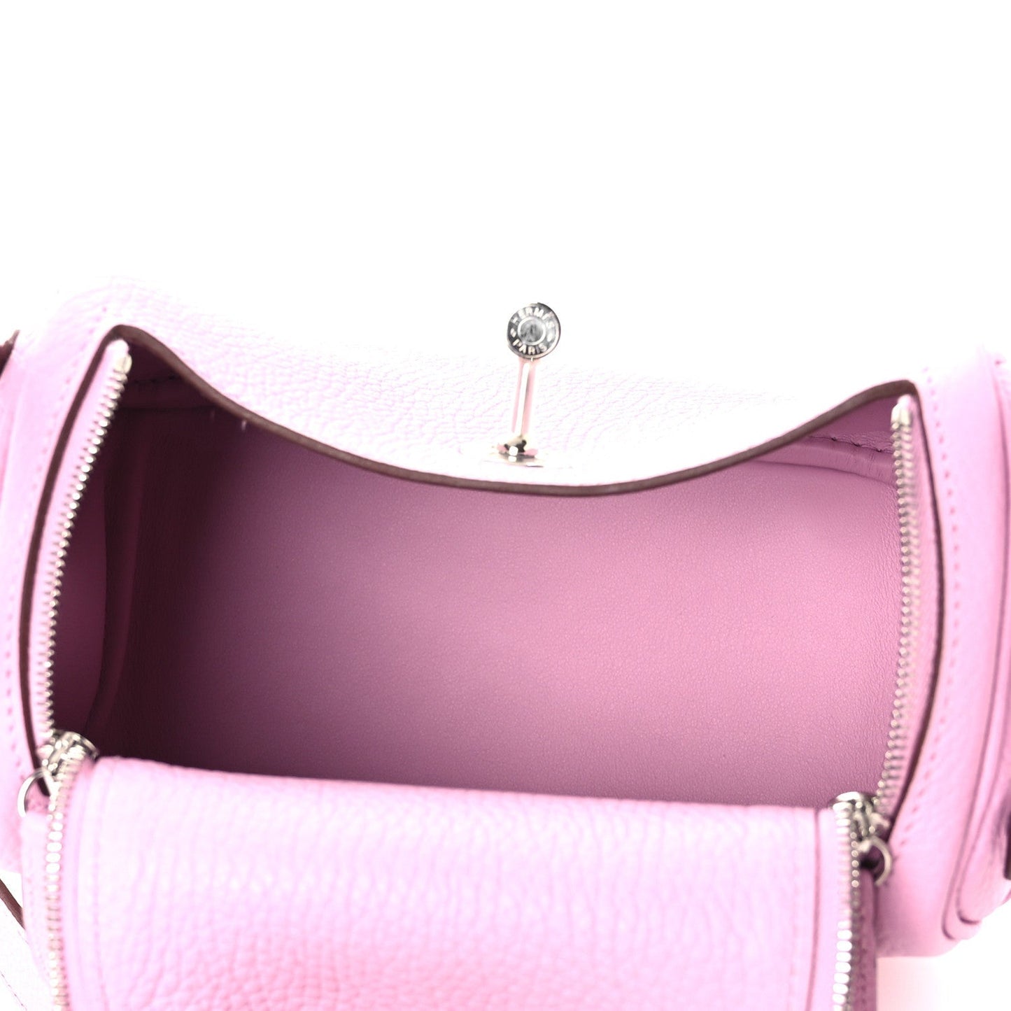 Taurillon Clemence Mini Lindy 20 Mauve Sylvestre