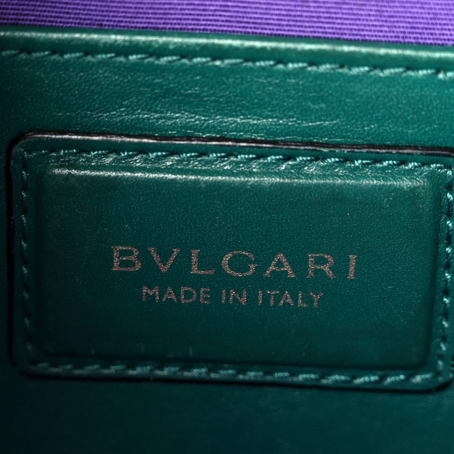 Calfskin Small Serpenti Forever Snake Strap Crossbody Bag Emerald Green