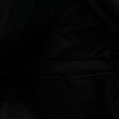 Re-Nylon Saffiano Zip Backpack Black
