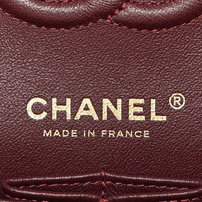 Caviar Quilted Small Double Flap Black
