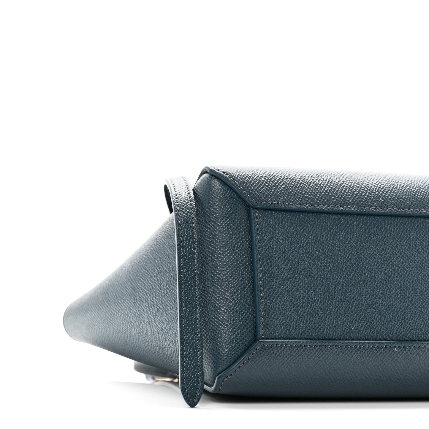 Grained Calfskin Nano Belt Bag Abyss Blue