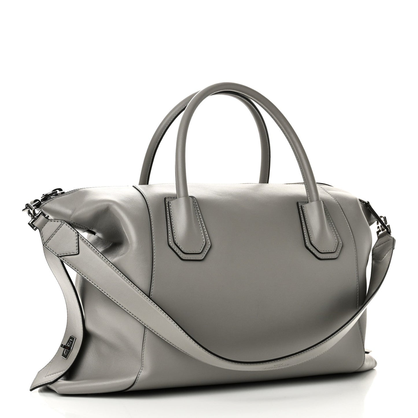 Soft Calfskin Medium Soft Antigona Pearl Grey