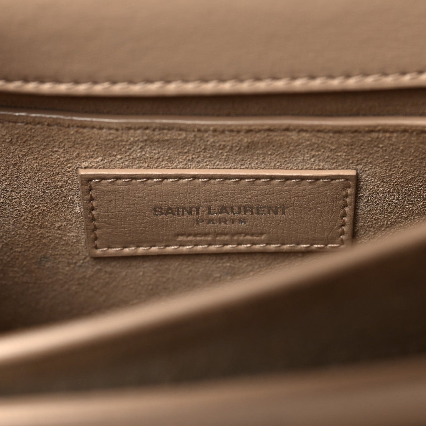 Calfskin Medium Monogram Sunset Dark Beige