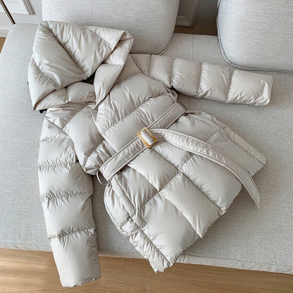 MAX MARA 25S MEDIUM-LENGTH DOWN COAT 173
