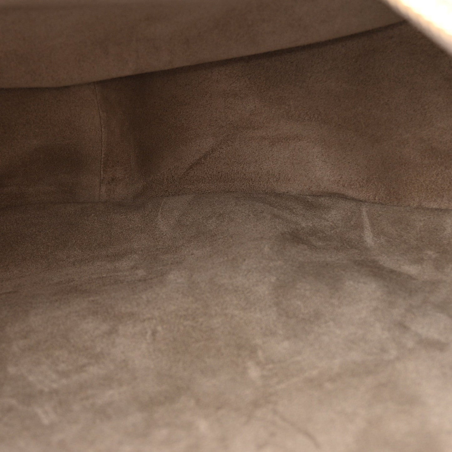 Supple Grained Calfskin Large Lulu Shoulder Bag Souris