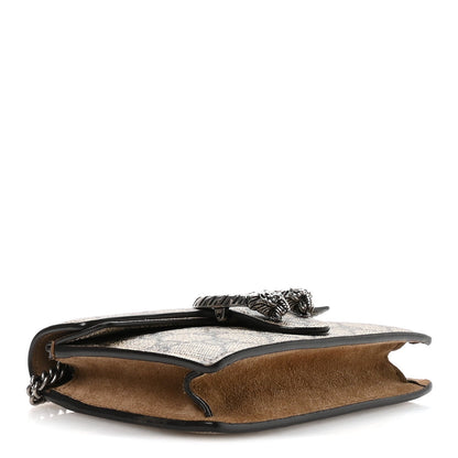 GG Supreme Monogram Super Mini Dionysus Shoulder Bag Taupe