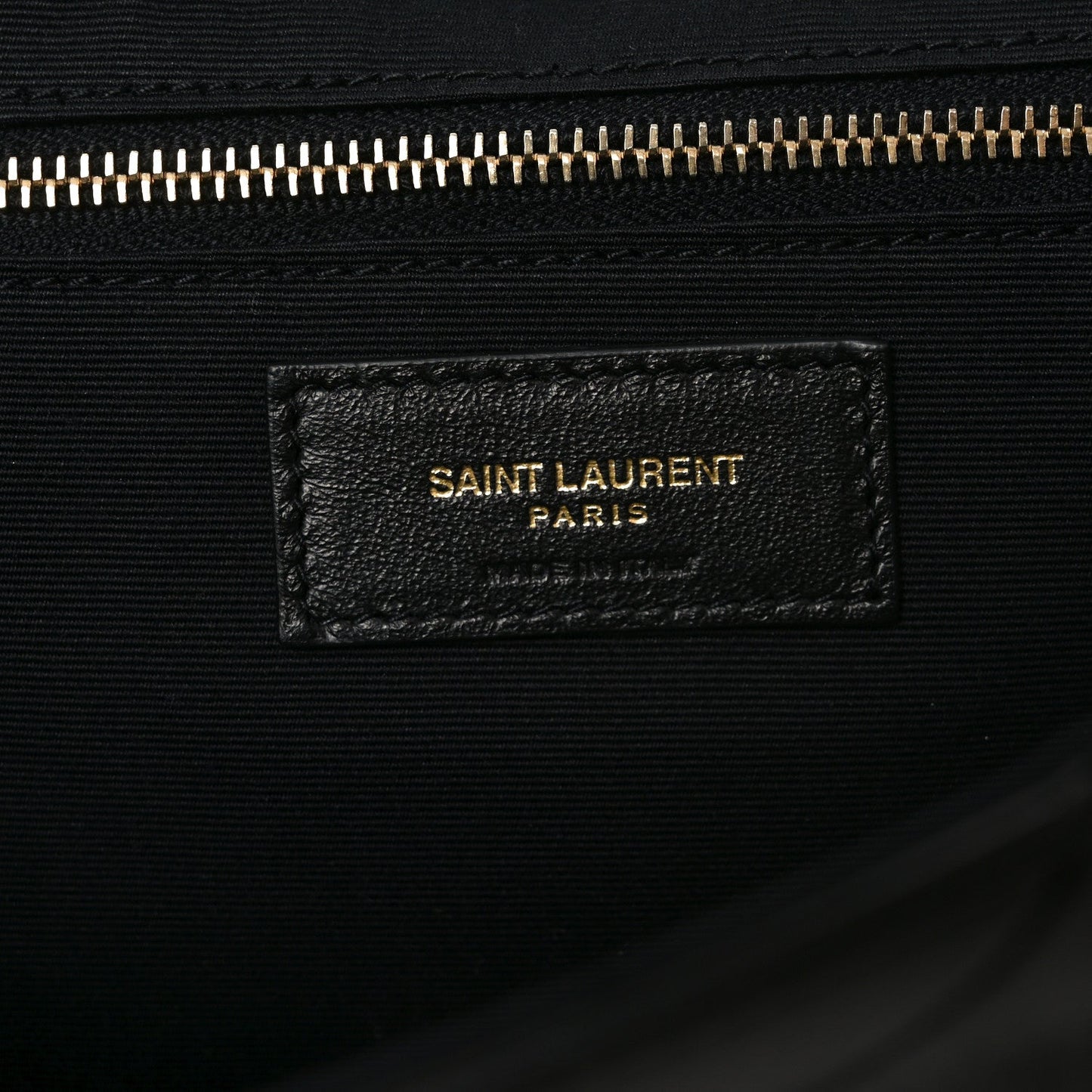 Lambskin Patchwork Monogram Large Jamie Black