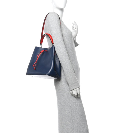 Epi Neonoe Indigo Coquelicot