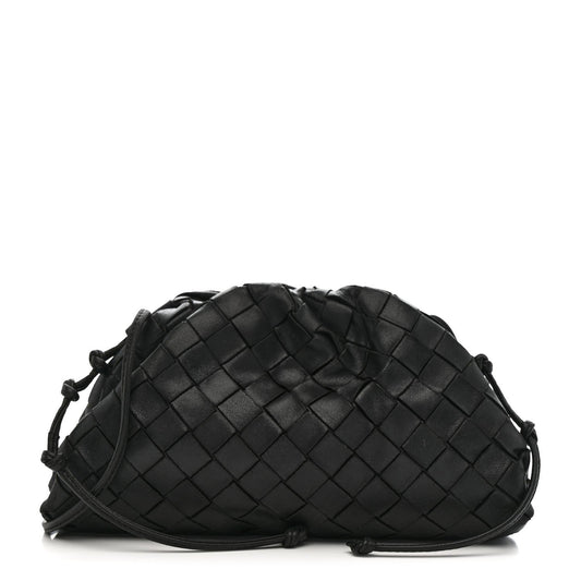 Nappa Intrecciato The Mini Pouch Black