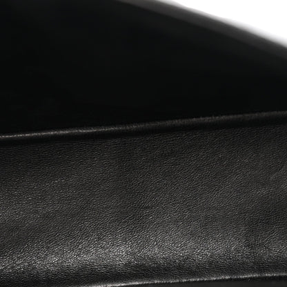 Caviar Quilted Jumbo Single Flap Black