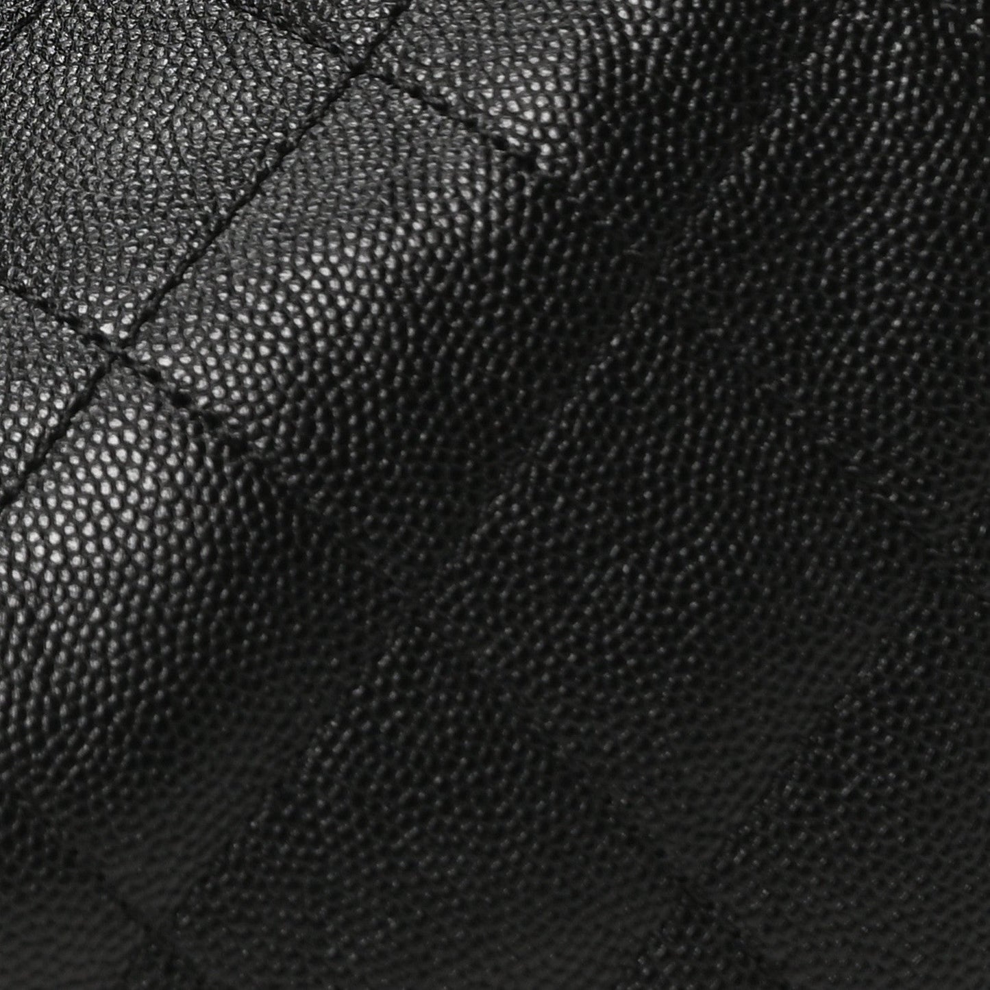 Caviar Quilted Medium Chanel 25 Handbag Black