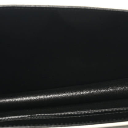 Metallic Sheepskin Quilted Small Beauty Lock Flap Silver