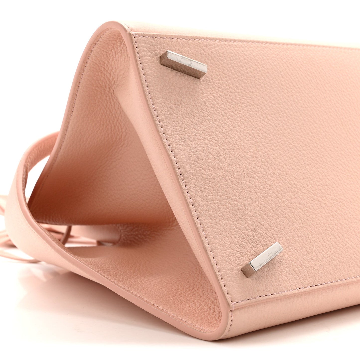 Calfskin Medium Hug Bag Pink