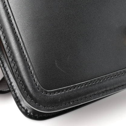 Smooth Calfskin Small Solferino Satchel Black