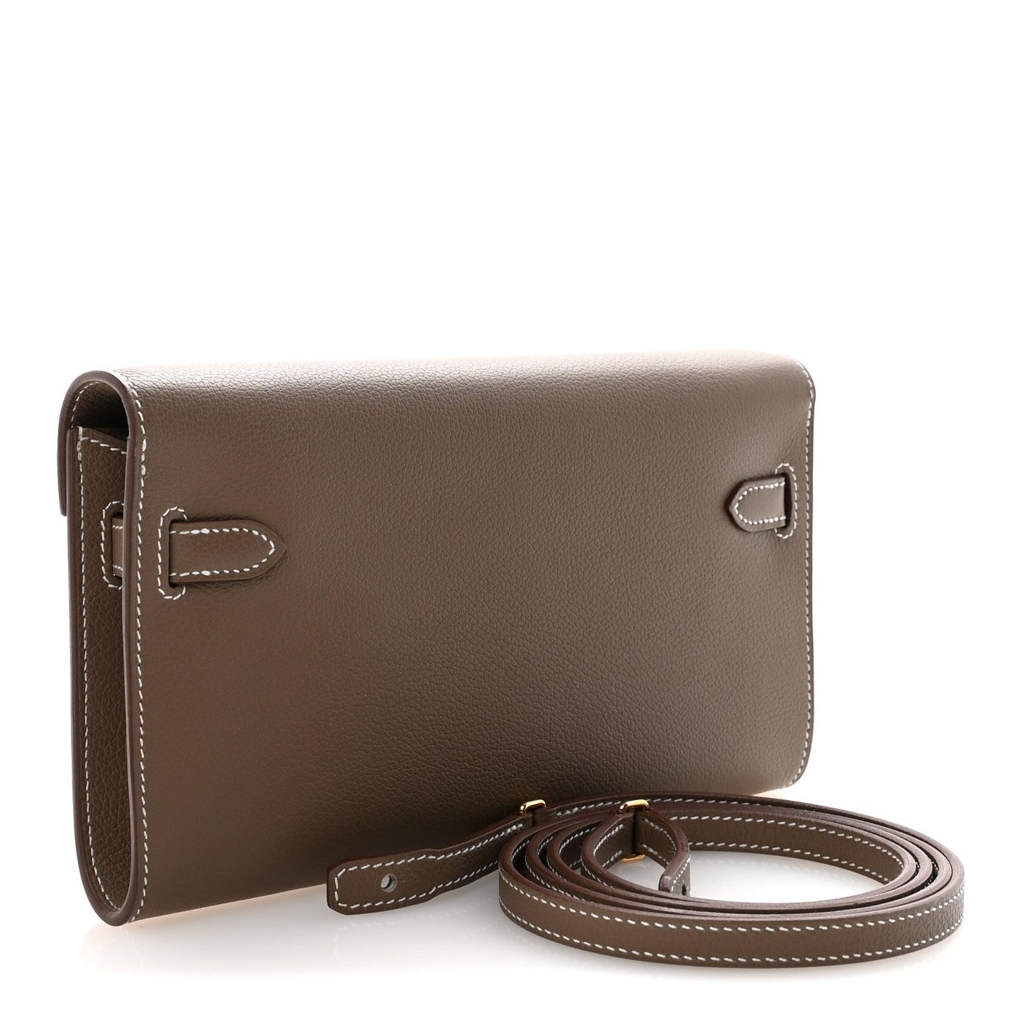 Evercolor Kelly Wallet To Go Etoupe